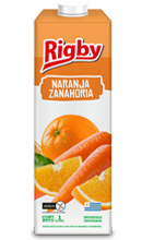 Jugo de naranja y zanahoria Rigby - 1 Litro