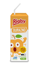 Jugo de durazno Rigby - 200 ml